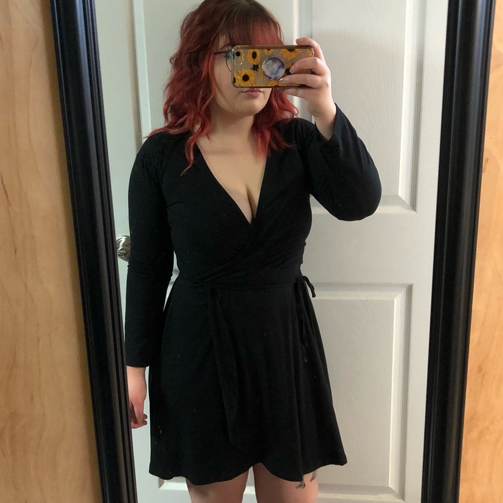 Black tie dress